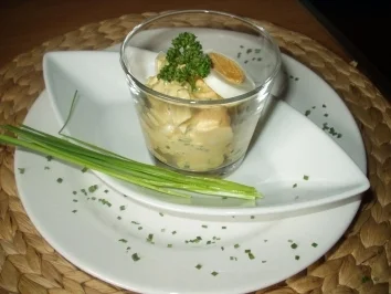 Eiersalat - entweder so oder wieder mal was für 'ne Party - Rezept