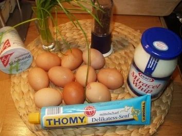 Eiersalat - entweder so oder wieder mal was für 'ne Party - Rezept - Bild Nr. 3