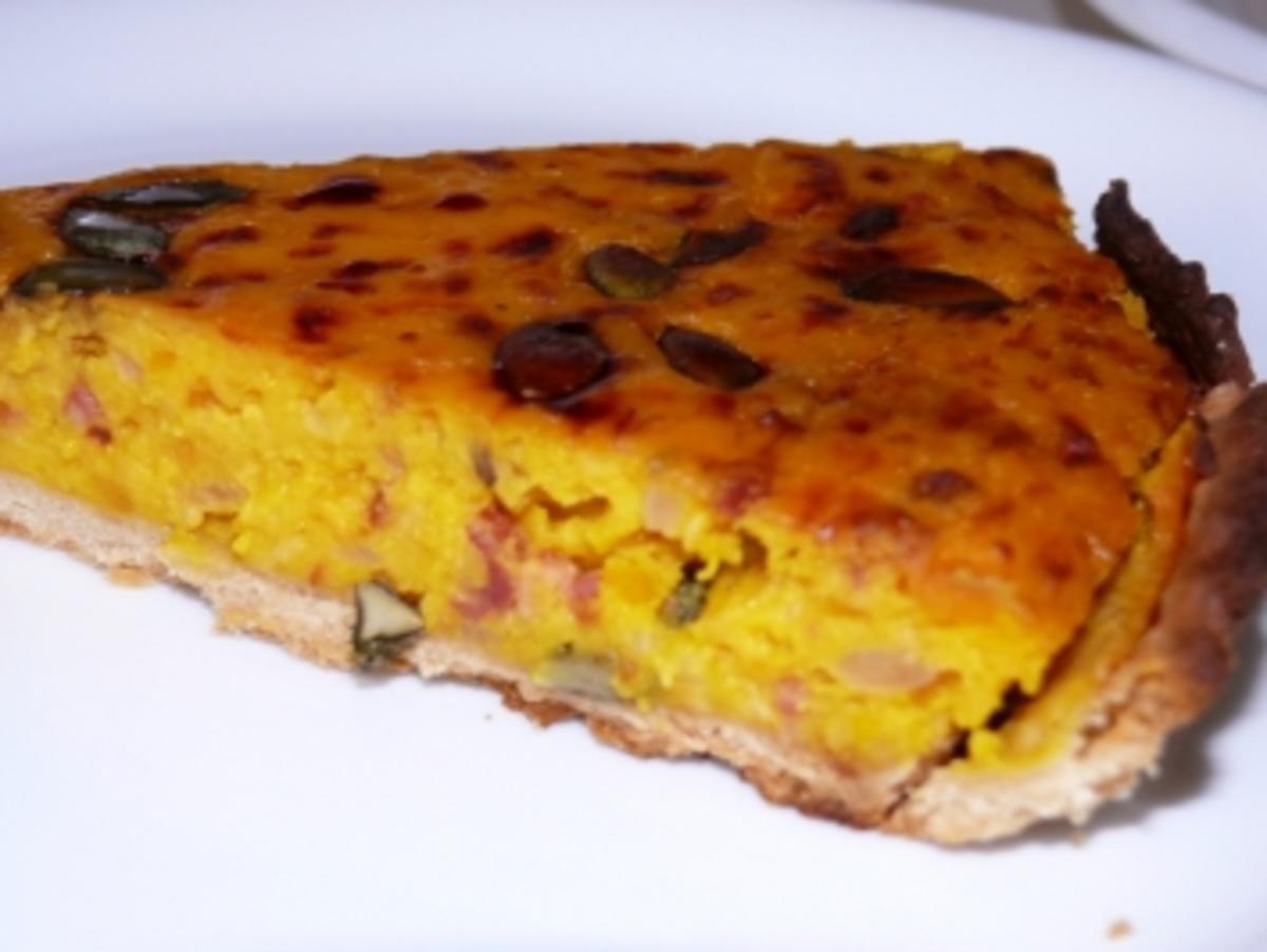 Kürbis-Quiche - Rezept