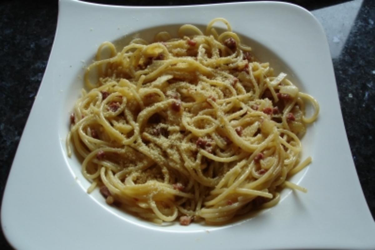 Spaghetti carbonara - Rezept