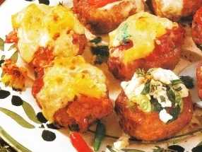 Rezept: Bunte Frikadellen Bunte Frikadellen - Rezept