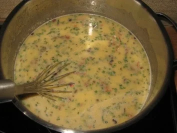 Hackfleisch-Spätzle-Suppe mit Waldpilzgeschmack - Rezept - Bild Nr. 6