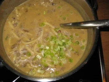 Hackfleisch-Spätzle-Suppe mit Waldpilzgeschmack - Rezept - Bild Nr. 8