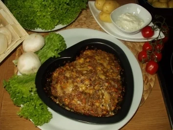 Hackbraten im Kasten, heute zum Valentinstag mal in Herzchenform gebacken!! - Rezept - Bild Nr. 11