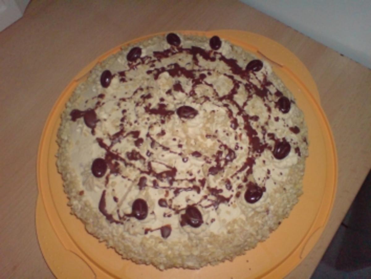 Mokka Sahne Torte - Rezept