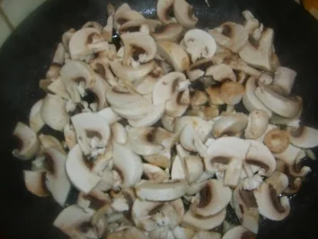 Conchiglie mit Champignons und Mango - Rezept