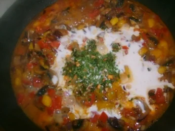 Conchiglie mit Champignons und Mango - Rezept