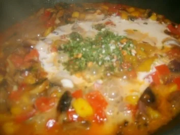 Conchiglie mit Champignons und Mango - Rezept