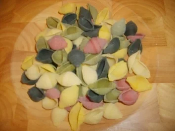 Conchiglie mit Champignons und Mango - Rezept