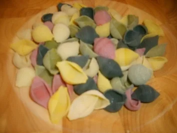 Conchiglie mit Champignons und Mango - Rezept