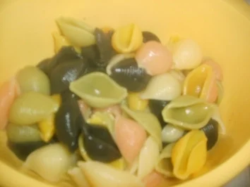Conchiglie mit Champignons und Mango - Rezept