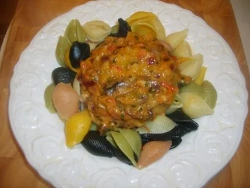 Conchiglie mit Champignons und Mango - Rezept