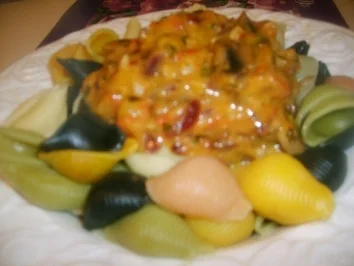 Conchiglie mit Champignons und Mango - Rezept