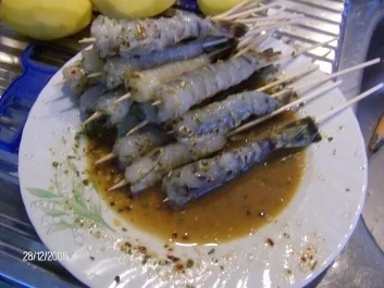 Garnelen im Kartoffelkleid auf einem Karottenbett - Rezept - Bild Nr. 4