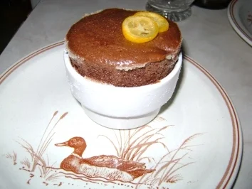 Schokoladen-Orangen-Souffle - Rezept