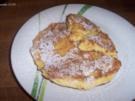 Pfannkuchen mit "Apfelspaghettis" - Rezept
