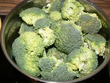 Mariniertes Putenhacksteak mit einer Broccolinudelpfanne - Rezept