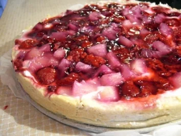 Kuchen: Fruchtige Mascarpone-Topfen Tarte - Rezept