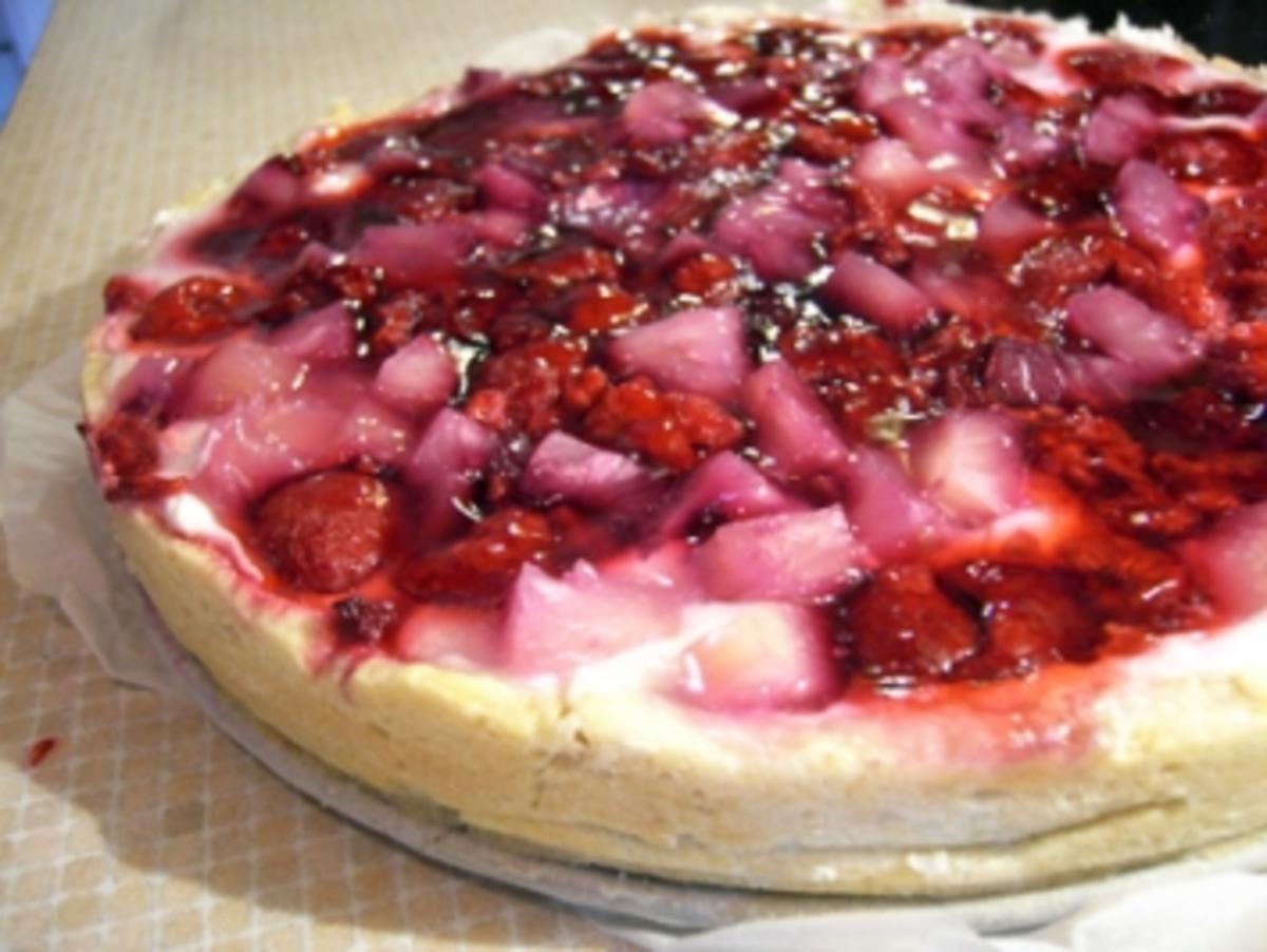 Bilder für Kuchen: Fruchtige Mascarpone-Topfen Tarte - Rezept
