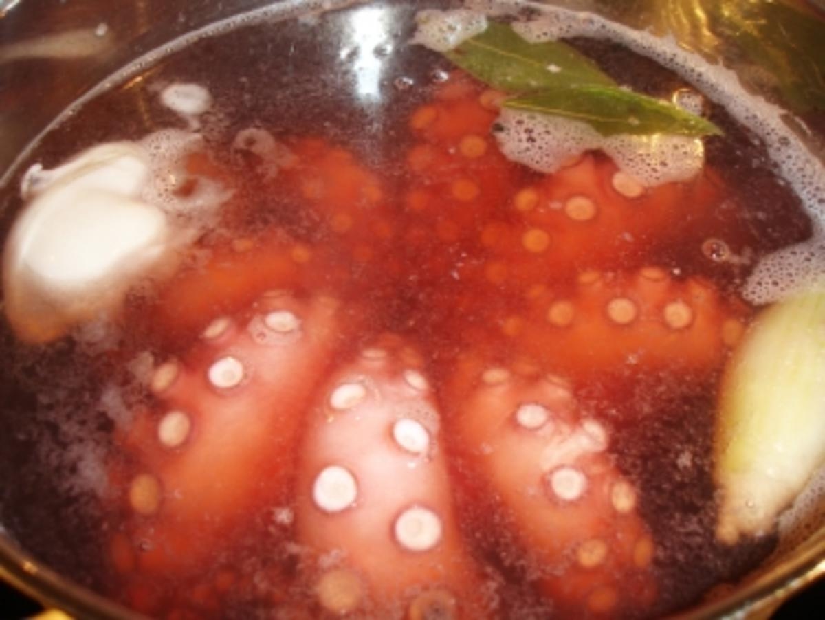 Oktopus in Zitronen-Marinade - Rezept - Bild Nr. 3