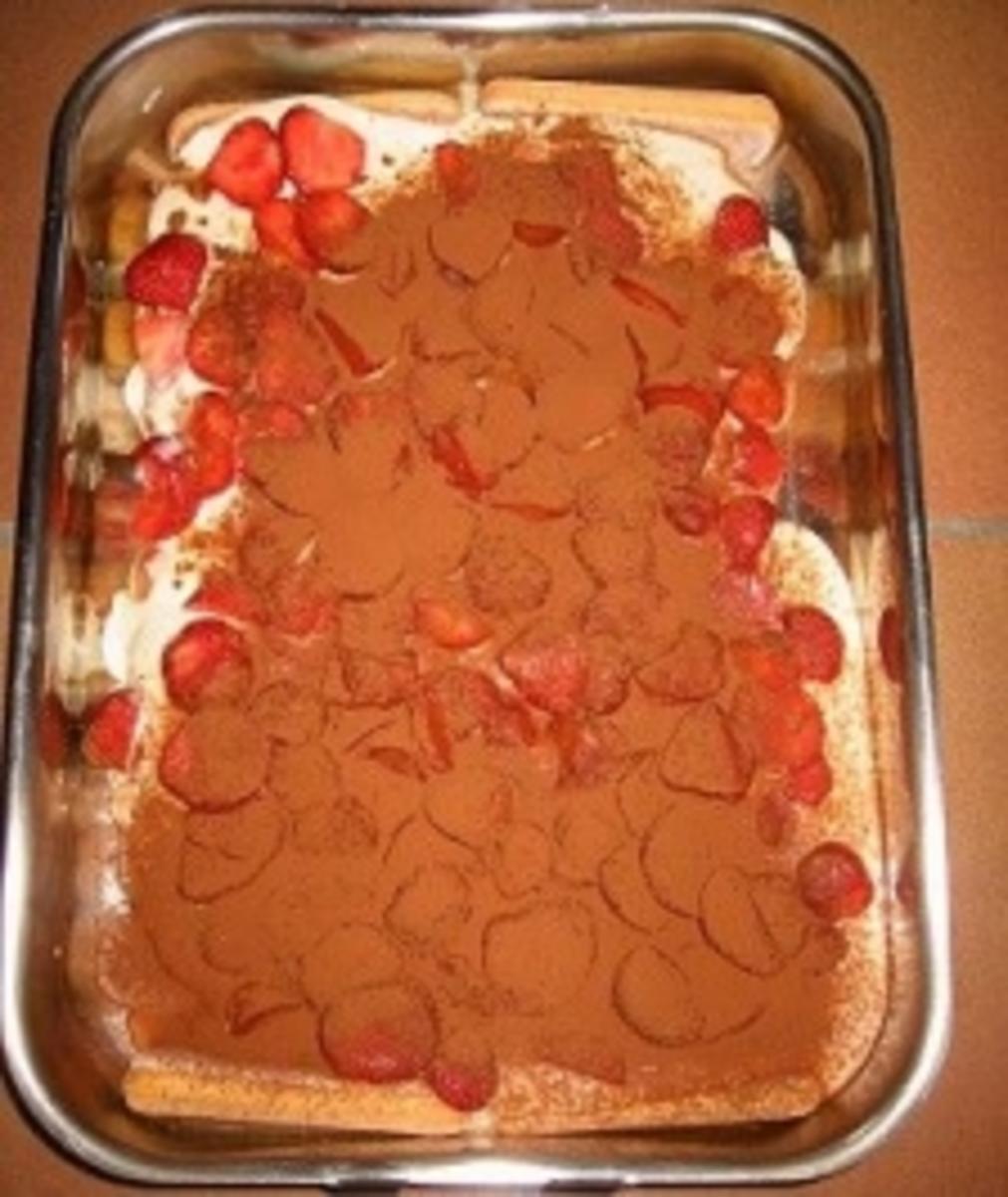 Erdbeer-Tiramisu - Rezept mit Bild - kochbar.de