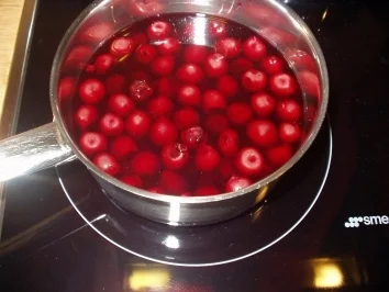 Heiße Kirschen ganz flott - Rezept