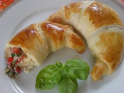 Rezept: Pikante Croissants Bild Nr. 2 Pikante Croissants - Rezept - Bild Nr. 2