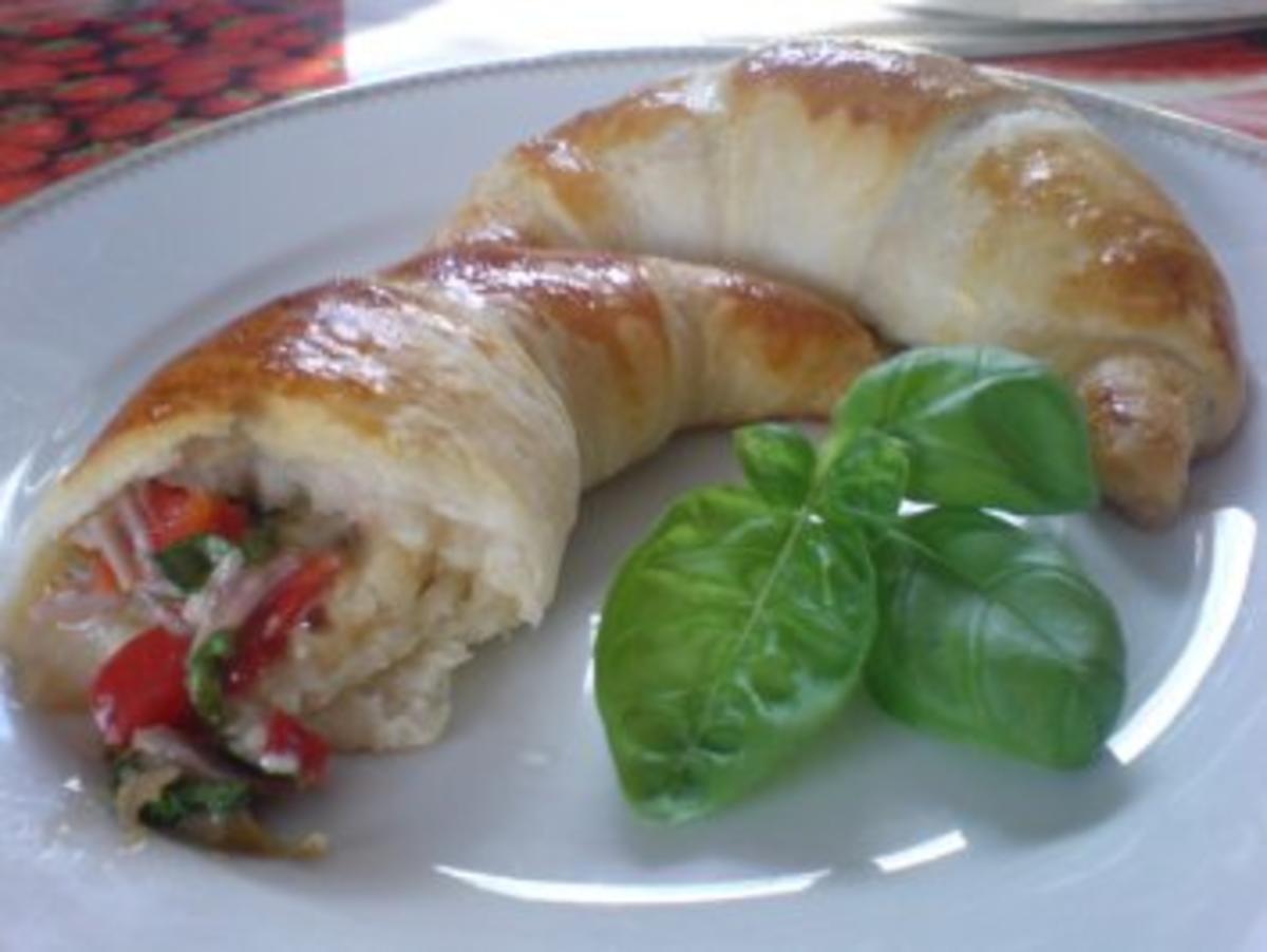 Pikante Croissants - Rezept mit Bild - kochbar.de