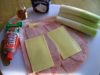 Rezept: Lauchröllchen mit Pep Bild Nr. 2 Lauchröllchen mit Pep - Rezept - Bild Nr. 2