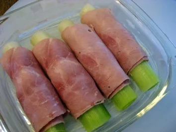 Rezept: Lauchröllchen mit Pep Bild Nr. 4 Lauchröllchen mit Pep - Rezept - Bild Nr. 4