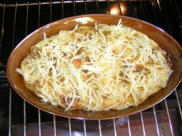 Rezept: Gemüse-Kartoffel-Auflauf überbacken Gemüse-Kartoffel-Auflauf überbacken - Rezept