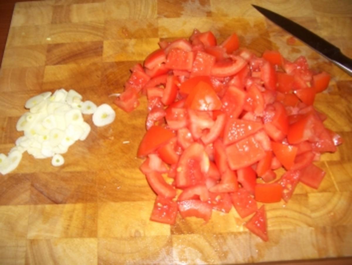 Spaghetti an Tomatensalsa - Rezept