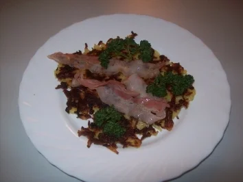 Schnibbelskuchen oder Mittelrheinischer Kartoffelpfannenkuchen - Rezept