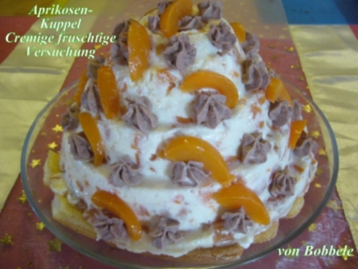 Bilder für Dessert: Aprikosen-Kuppel - Cremig-fruchtige Versuchung - Rezept