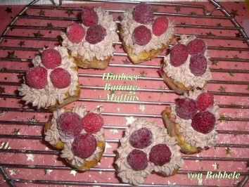 Muffins: Himbeer-Banane-Muffins - Rezept