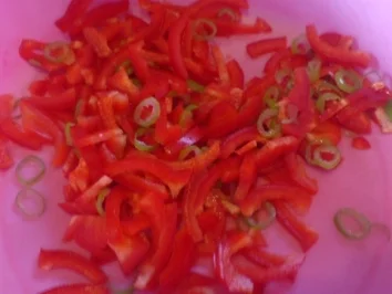 Paprika-Gurken-Salat - Rezept