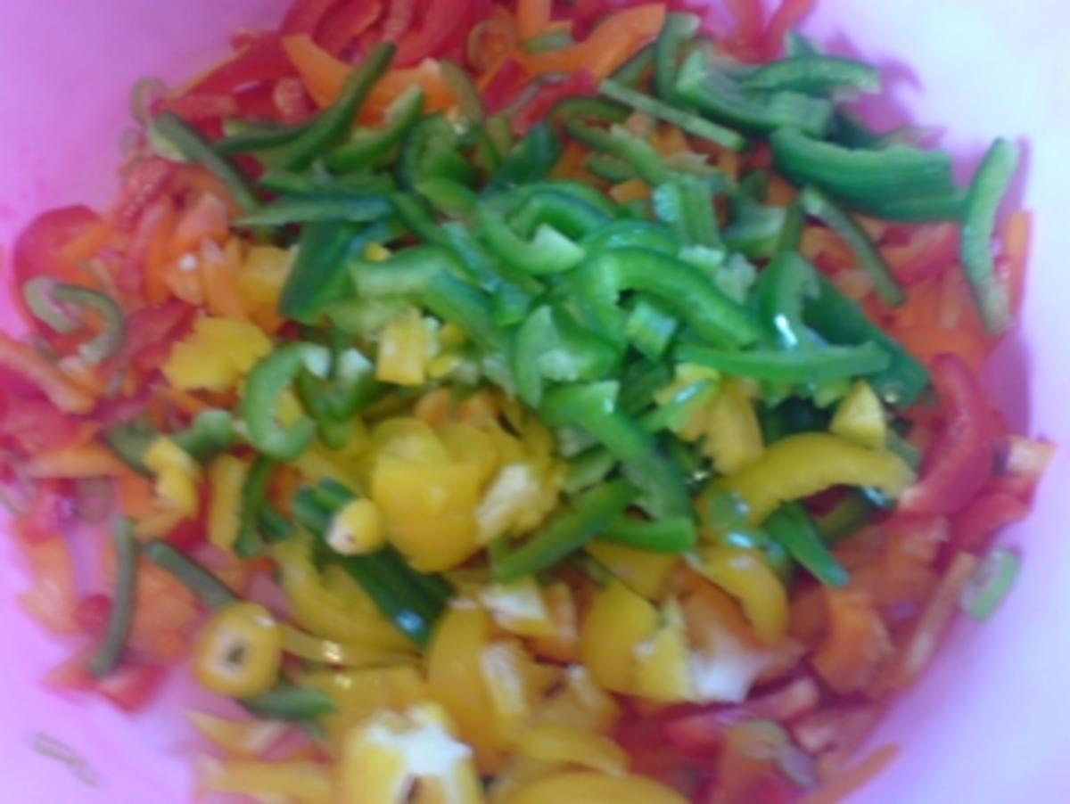 Paprika-Gurken-Salat - Rezept