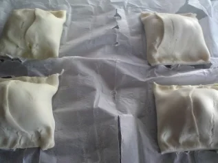 Lachs im Blätterteig - Rezept