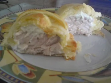 Lachs im Blätterteig - Rezept