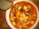 Würstchengulasch aus Nürnbergerle - Rezept