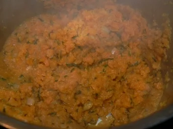 gestampftes Möhrengemüse - Rezept