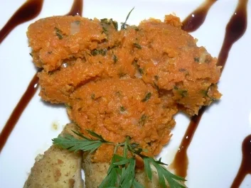 gestampftes Möhrengemüse - Rezept