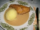 Kaninchenbraten in Sahnesoße>> - Rezept