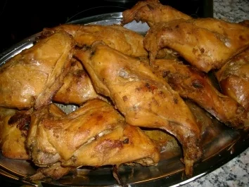 Rezept: Kaninchenbraten in Sahnesoße>> Bild Nr. 4 Kaninchenbraten in Sahnesoße>> - Rezept - Bild Nr. 4