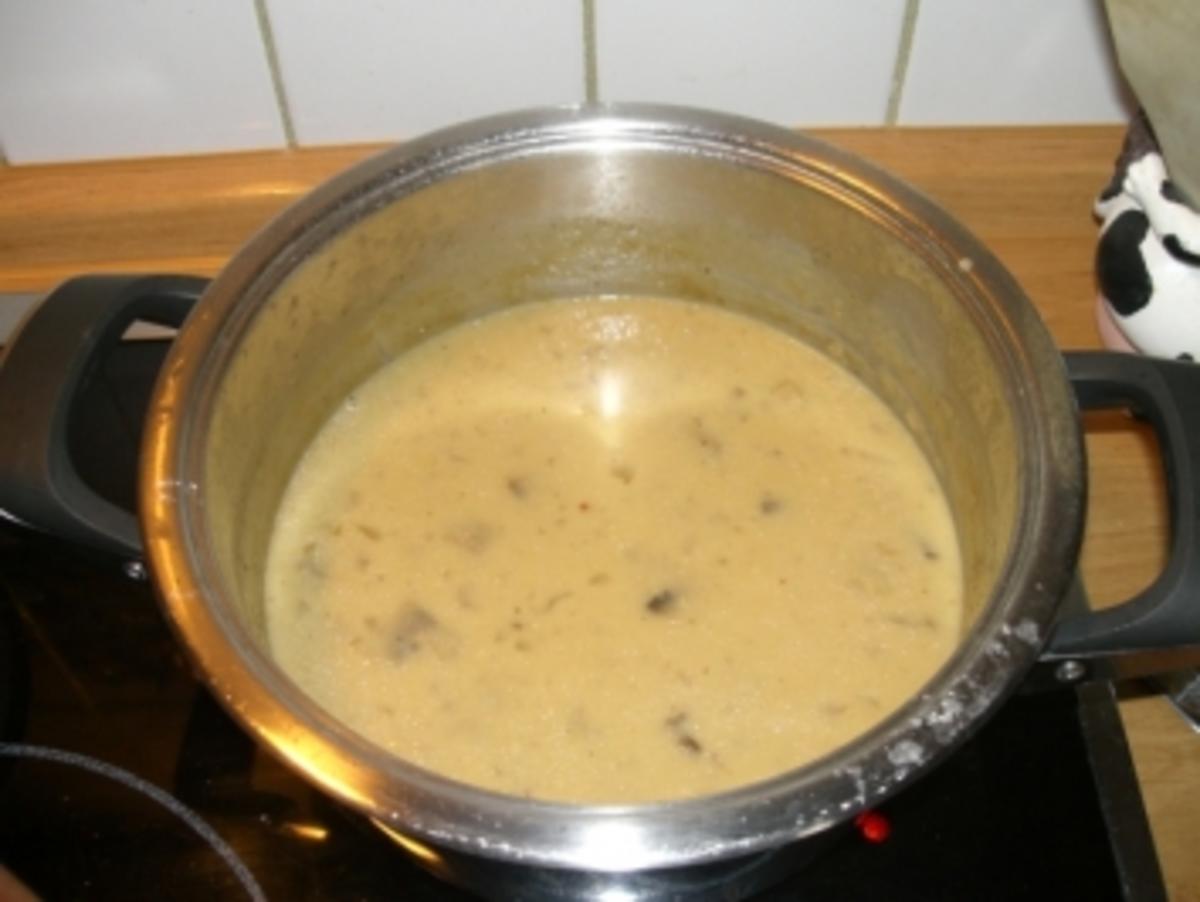 Champignoncremesuppe - Rezept