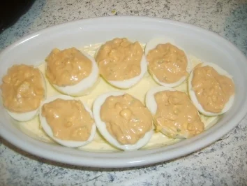 Gefüllte Eier - Rezept