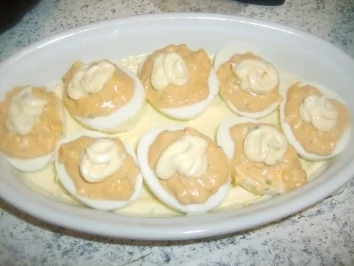 Gefüllte Eier - Rezept