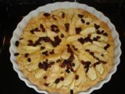 Kuchen: Apfel-Tarte mit Sonnenblumenkernen - Rezept