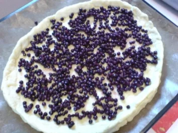 Heidelbeer-Saure Sahne-Kuchen - Rezept
