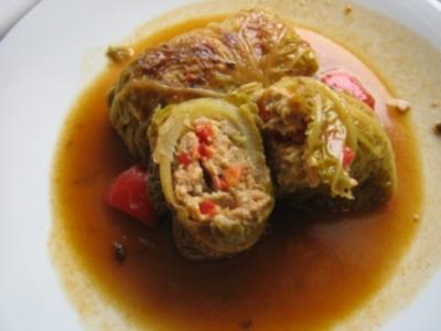 Rezept: Wirsingroulade Wirsingroulade - Rezept